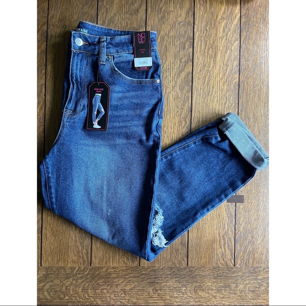 Brand New No Boundaries Mom Jeans